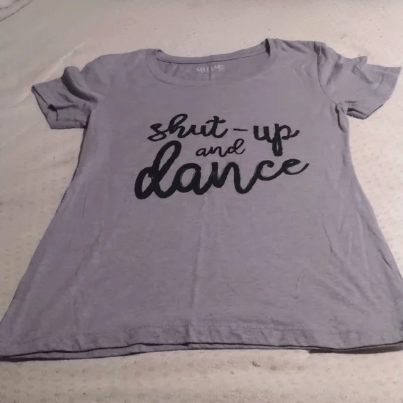 "Shut-up and dance" tee - Picture 1 of 4